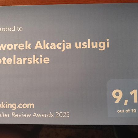 Dworek Akacja Uslugi Hotelarskie Janowiec Luaran gambar